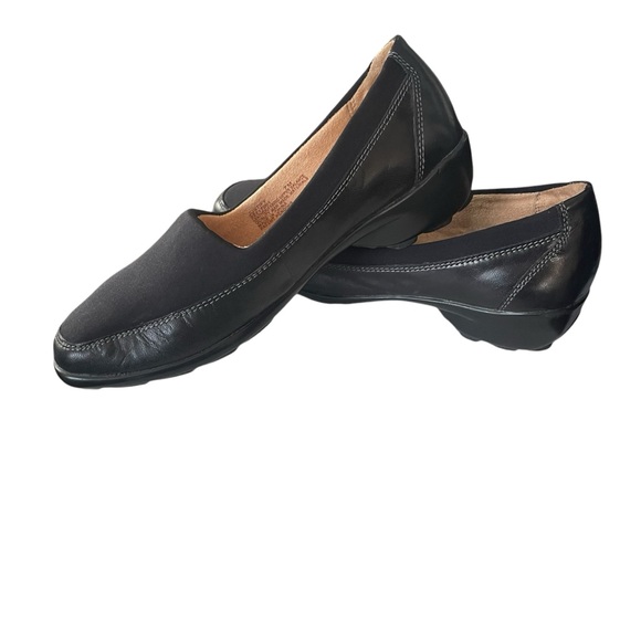 Naturalizer Loafer Slip On Shoes N5 Comfort JUSTIFY Black Women's size 7 - Picture 2 of 9